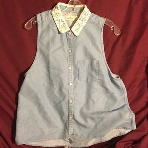 Hollister Chambray Shirt